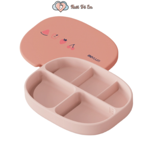 Khay ăn dặm silicone Moyuum 5 ngăn